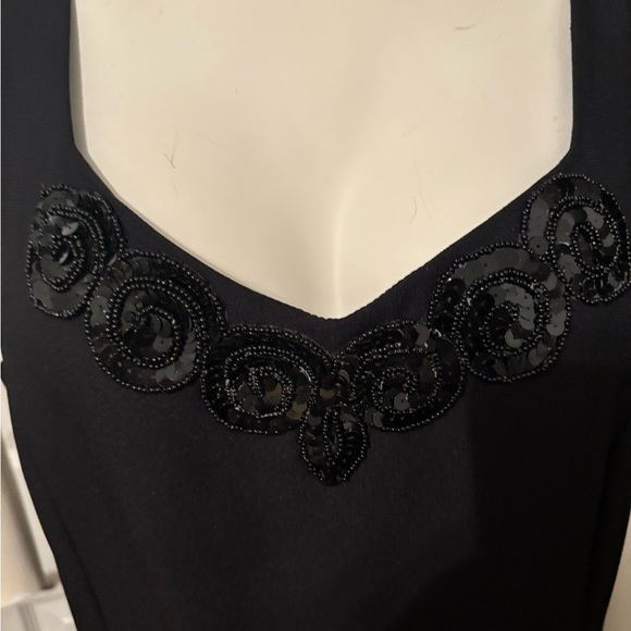 Vintage CheStudio maxi dress sequins 12 - Picture 4 of 6